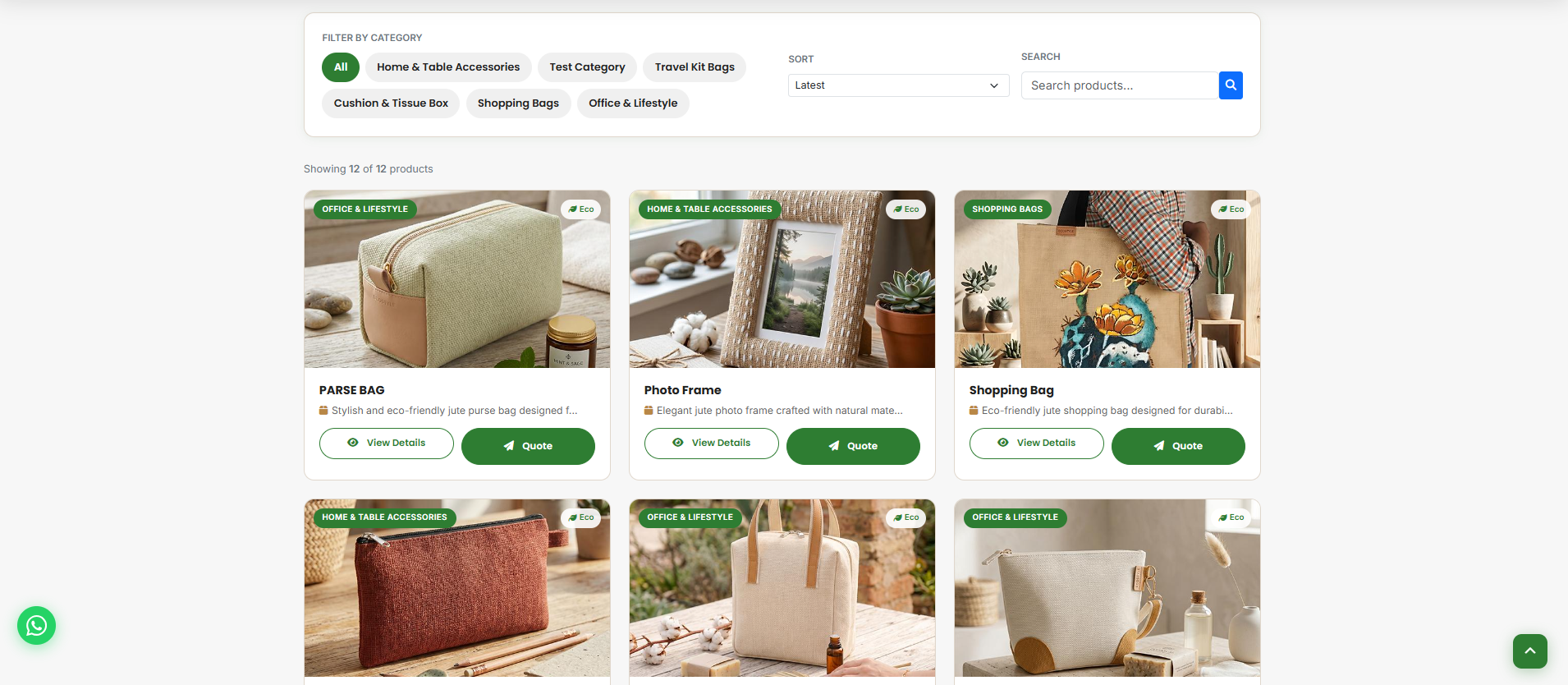 Eco-Friendly E-Commerce Web Application thumbnail 3